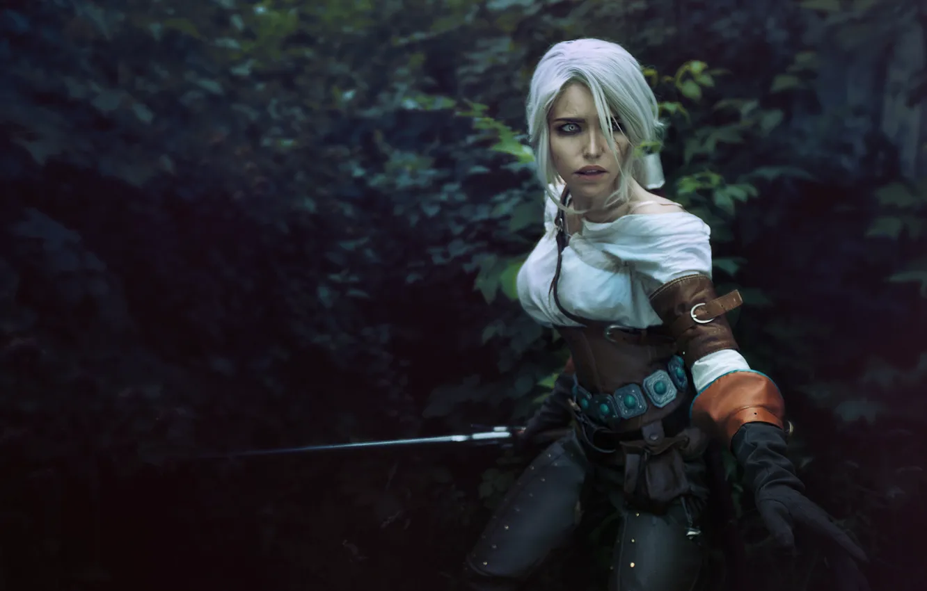 Photo wallpaper cosplay, The Witcher 3 Wild Hunt, The Witcher 3 Wild Hunt, CD Projekt Red, Cirilla …