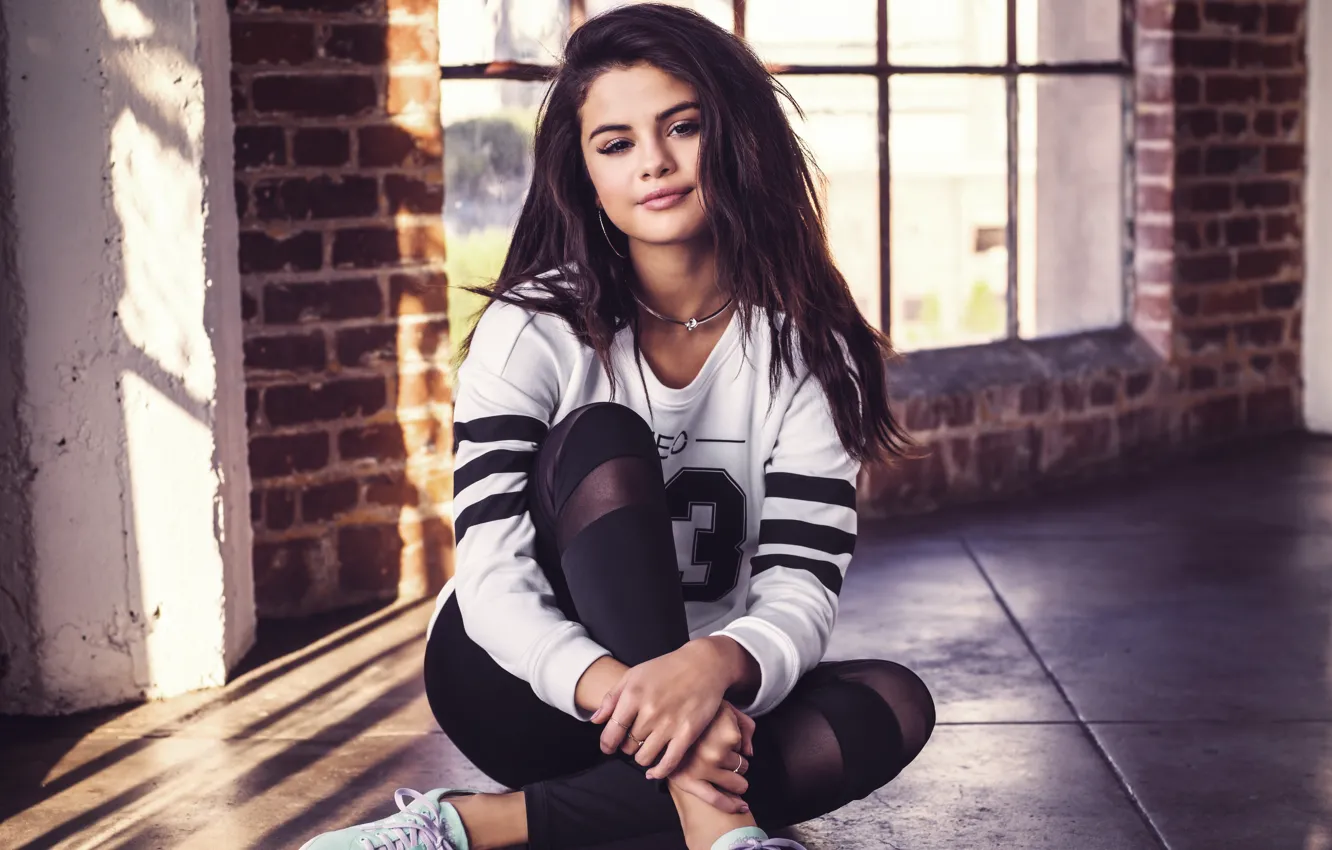 Wallpaper look, beauty, Selena Gomez, Adidas NEO Label, Selena Gomez images for desktop, section девушки - download