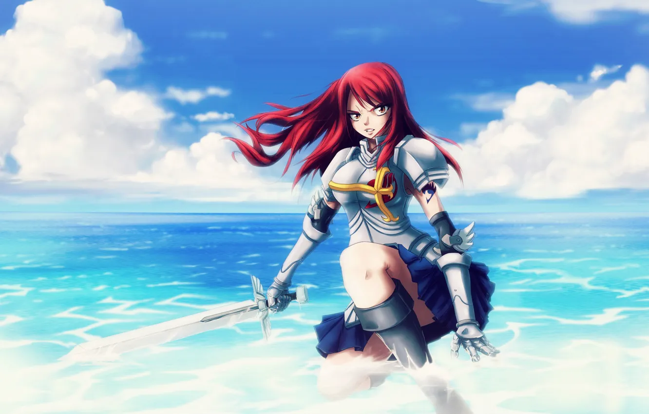 Wallpaper Red, Hot, Beautiful, Sexy, Anime, Landscape, Mountain, Warrior,  Queen, Wallpaper, Women, Erotic, Weapon, Nude, Valley, Babe images for  desktop, section прочее - download
