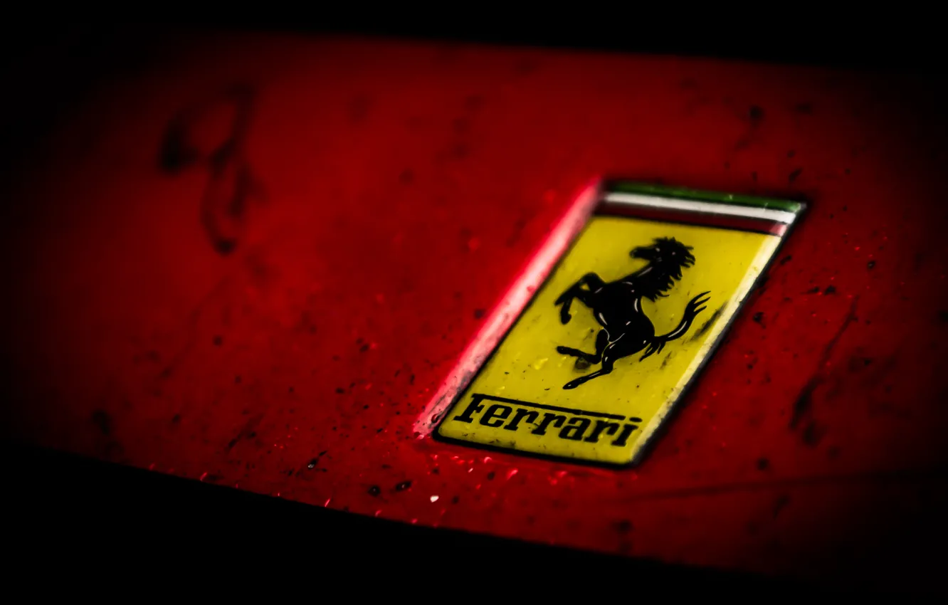 Wallpaper Red, Ferrari, Logo, Ferrari images for desktop, section  минимализм - download