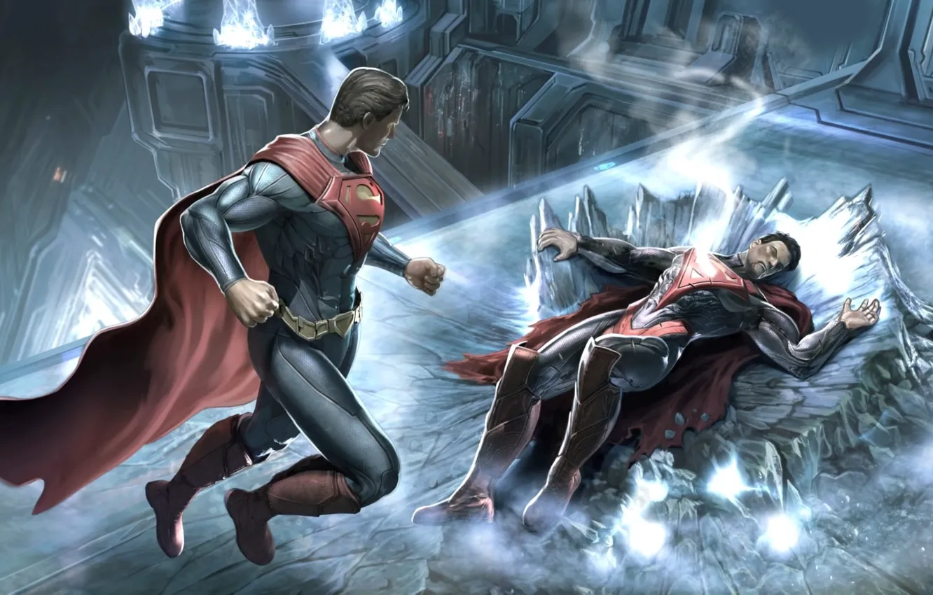 Wallpaper superman, battle, Superman, injustice, injustice images for  desktop, section фантастика - download