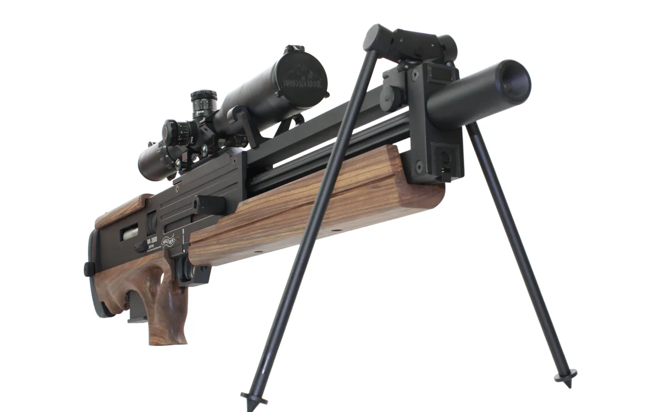 Photo wallpaper sniper rifle, Walther wa 2000, bullpup, 89 instances