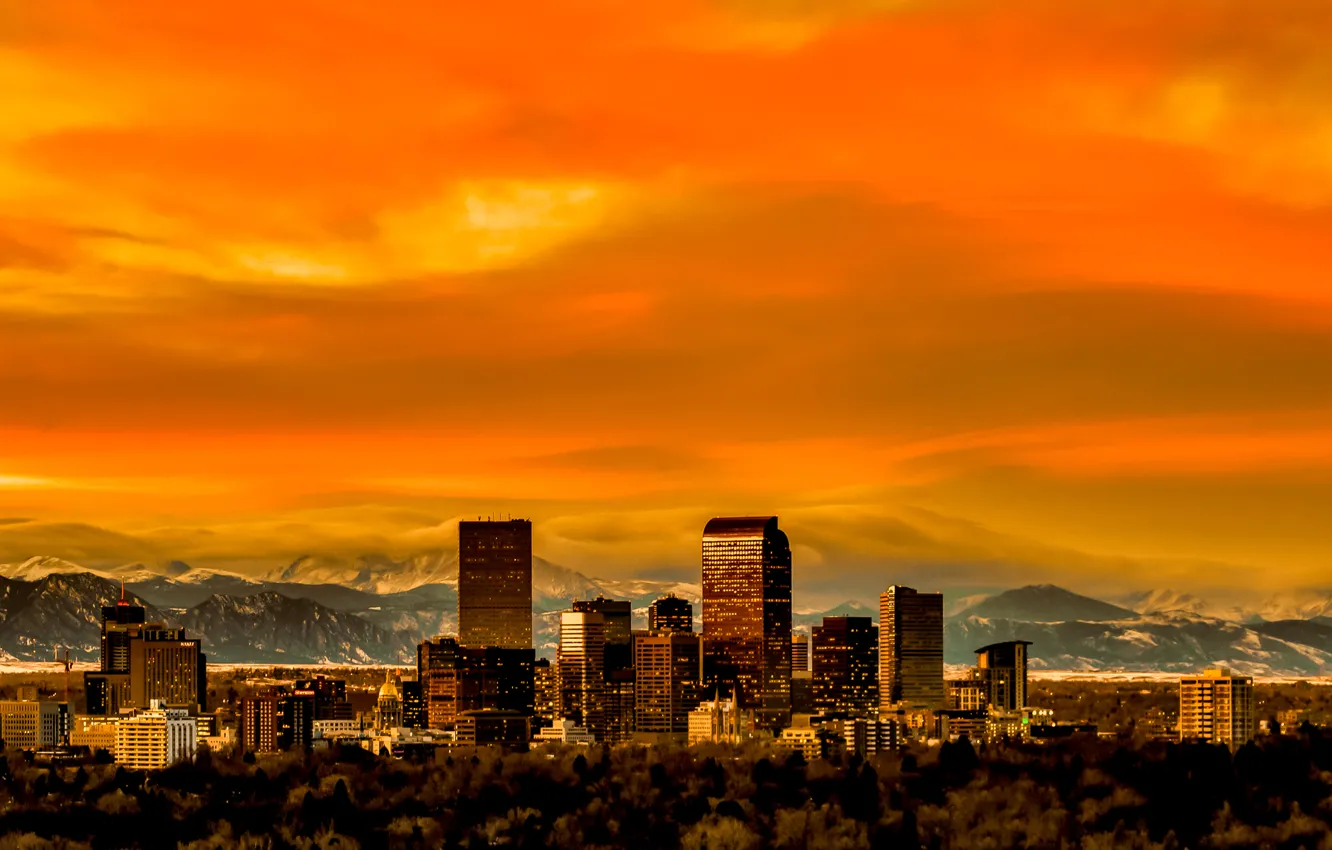 skyline, Denver, Colorado, Denver