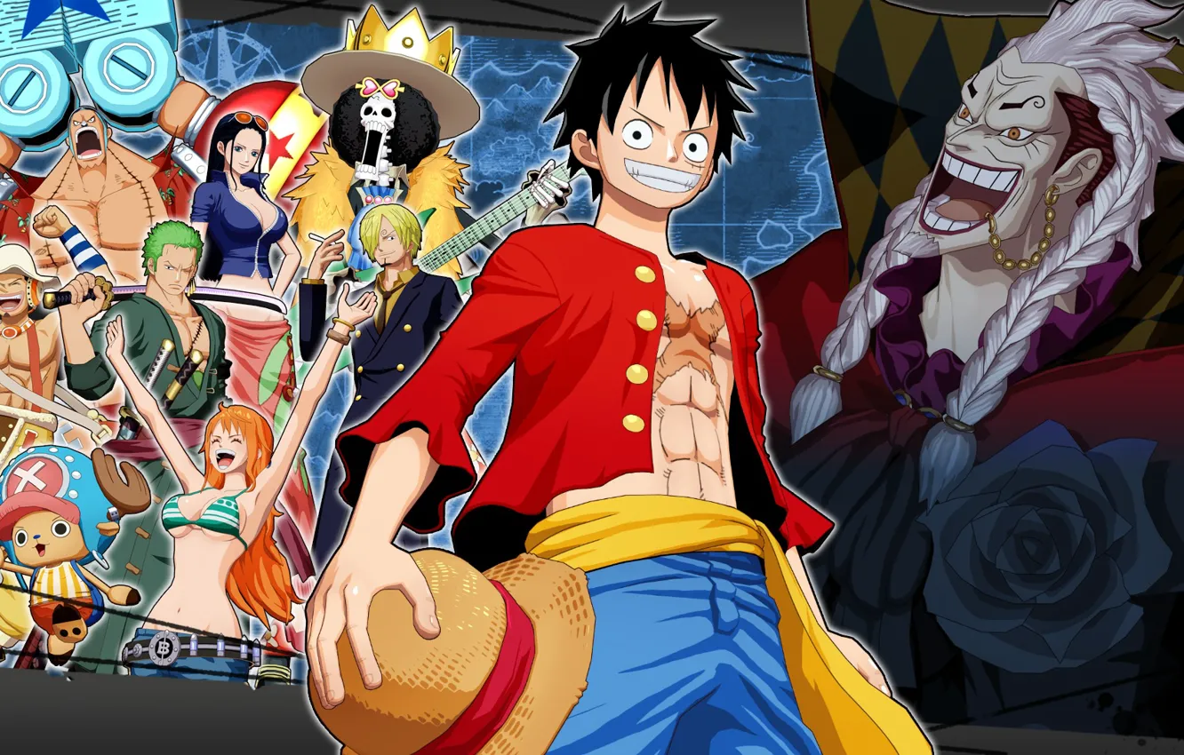One Piece Red Wallpaper - Anime Wallpaper HD