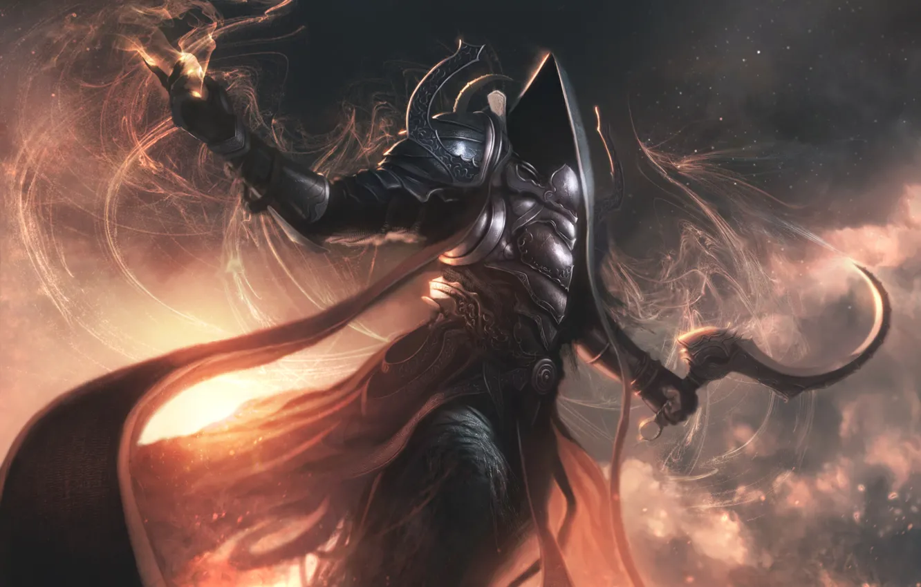 Photo wallpaper rpg, malthael, archangel of death, Diablo 3 Reaper of Souls