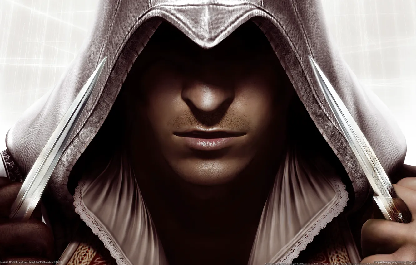 Photo wallpaper the hood, Assassin&#39;s Creed, Assassin