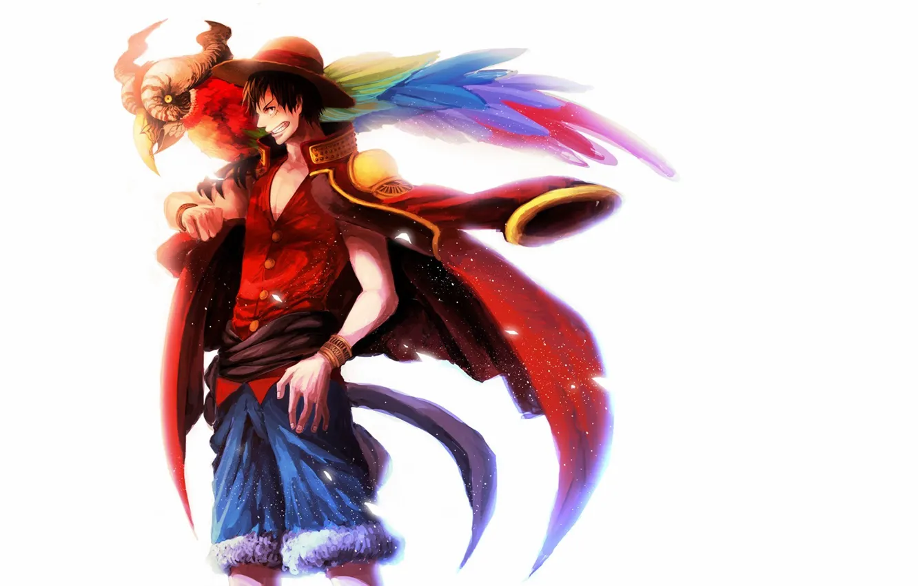Wallpaper guy, anime, art, one piece, Luffy, Monkey D. Luffy images for  desktop, section арт - download