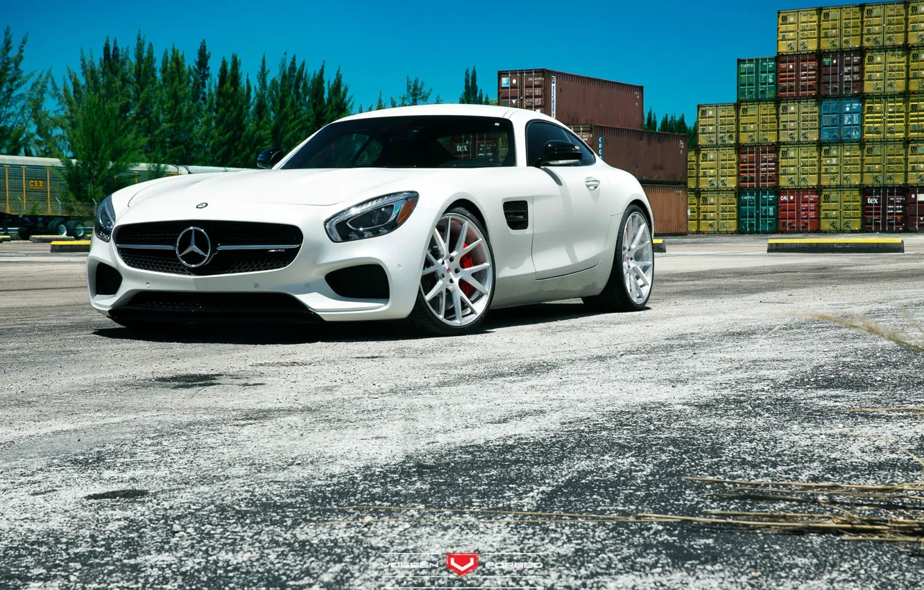 Photo wallpaper Mercedes Benz, AMG, Forged, Series, Vossen, Precision, GT S, 306, VPS
