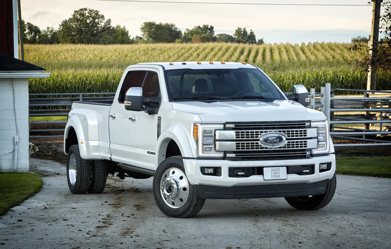 Photo wallpaper Ford, Ford, pickup, Super Duty, F-450, 2016