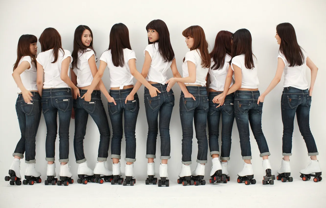 Photo wallpaper Sexy, Music, Asian, White, Girls, Beauty, SNSD, Kpop, Girls' Generation, Korean, Gee