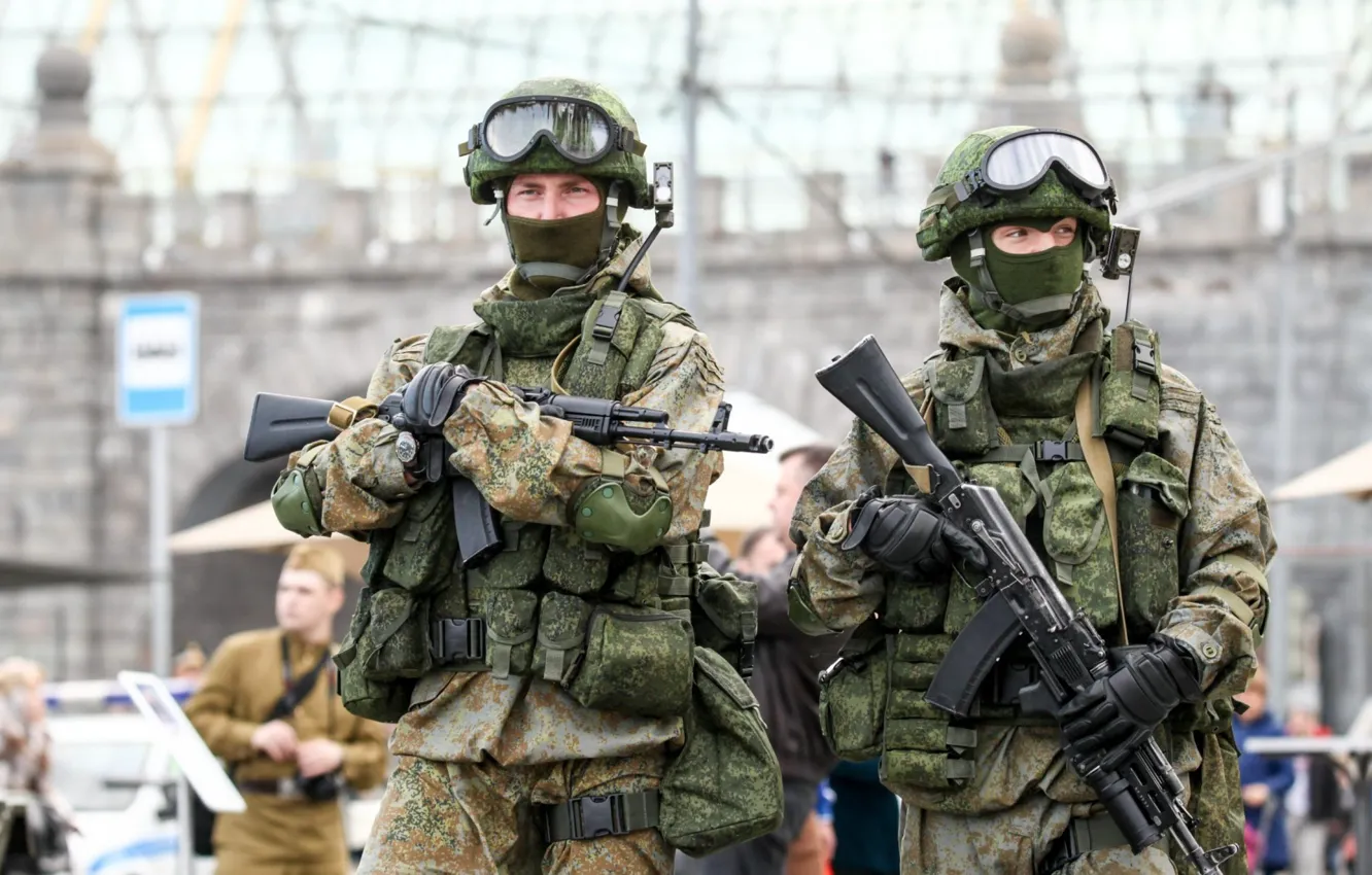 army, soldiers, Russia, AK-74M