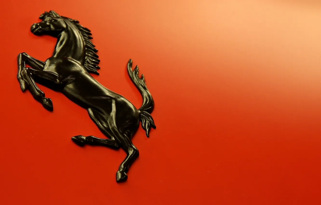 Wallpaper horse, Ferrari, emblem images for desktop, section стиль -  download