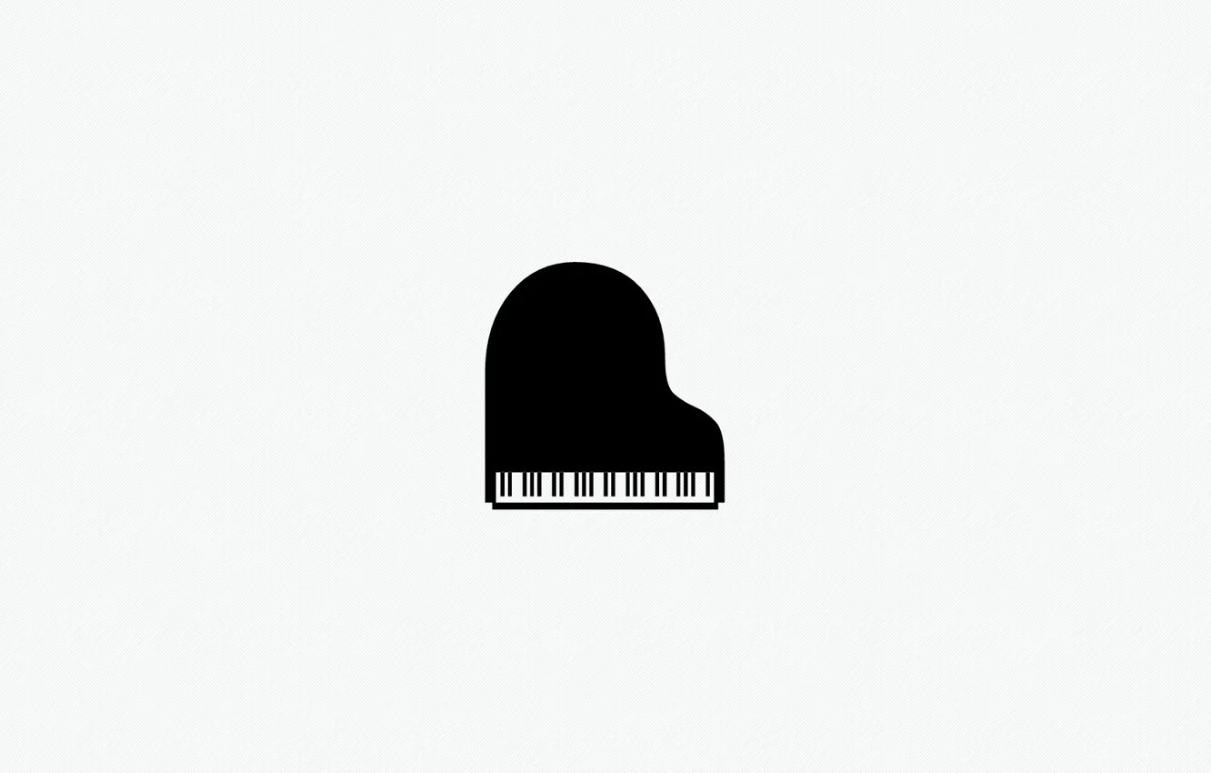 Wallpaper background, minimalism, Music, piano images for desktop, section  минимализм - download