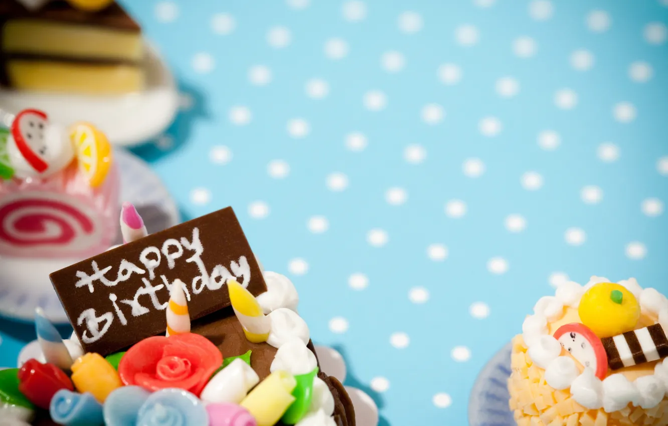 Wallpaper birthday, cake, Happy, Birthday images for desktop, section  праздники - download