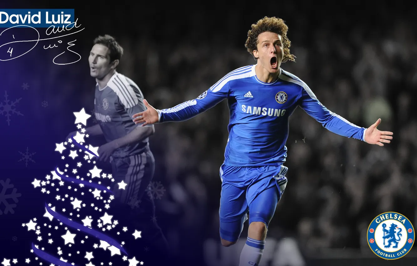 Wallpaper wallpaper, sport, football, player, David Luiz, Chelsea FC images  for desktop, section спорт - download