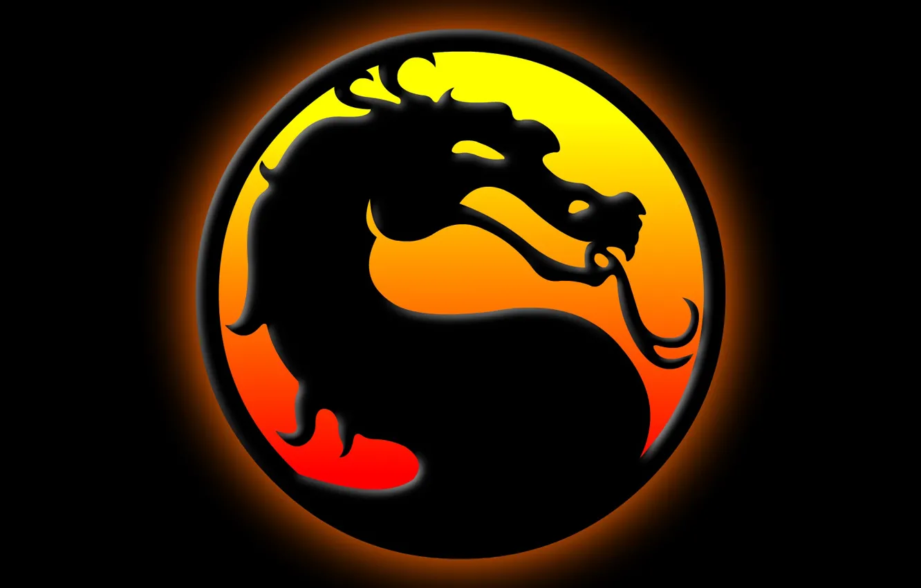 Wallpaper background, dragon, symbol, profile, Mortal Kombat, Dragon Logo  images for desktop, section игры - download