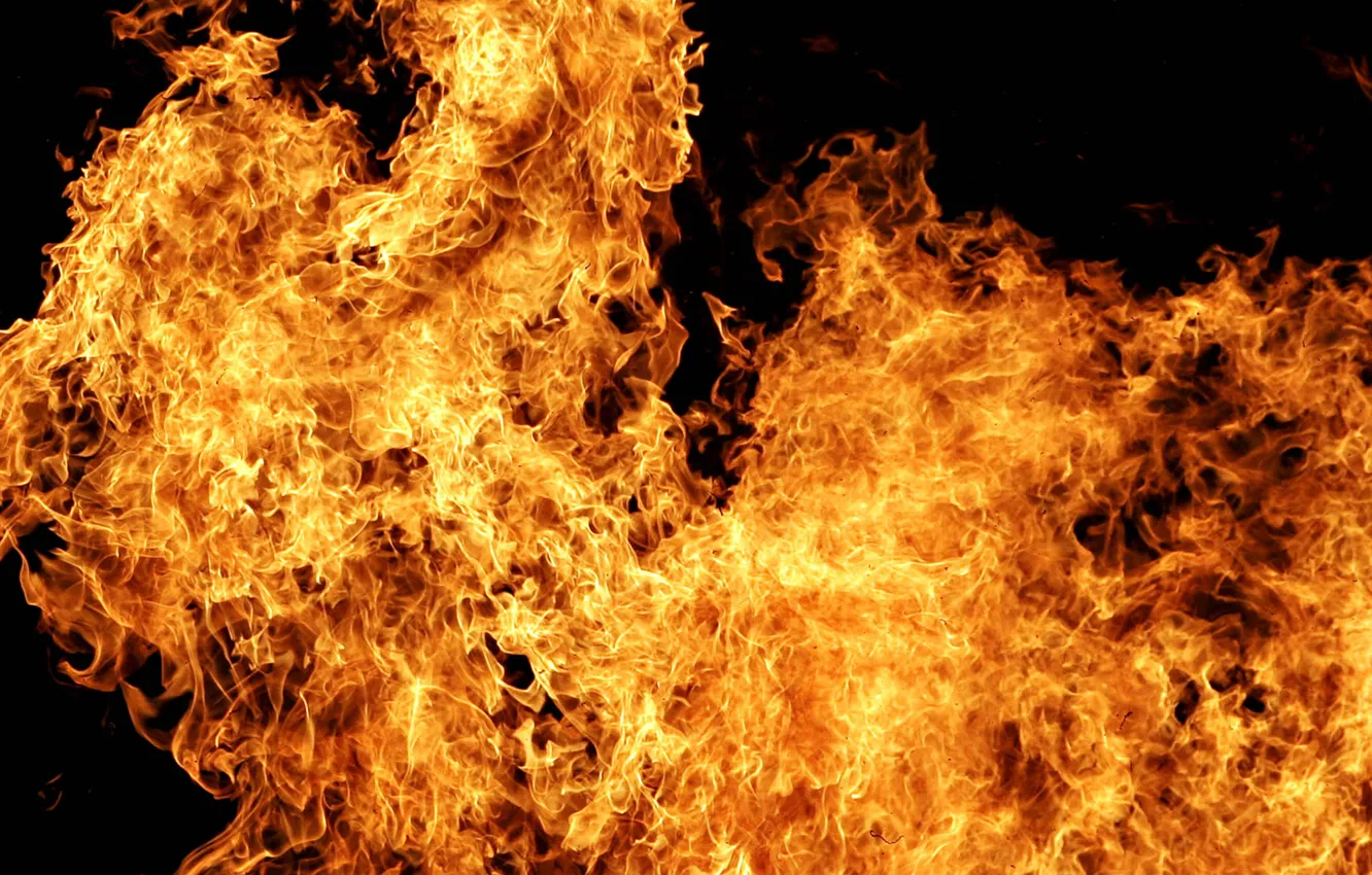 Photo wallpaper background, fire, flame, black, languages, flame
