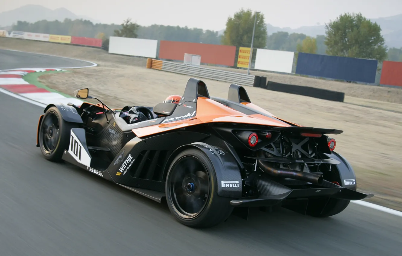 Photo wallpaper car, KTM, speed, track, X-Bow, GT4