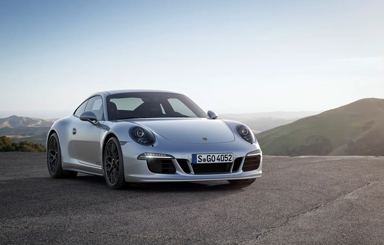 Photo wallpaper 911, Porsche, Carrera, GTS, 2015