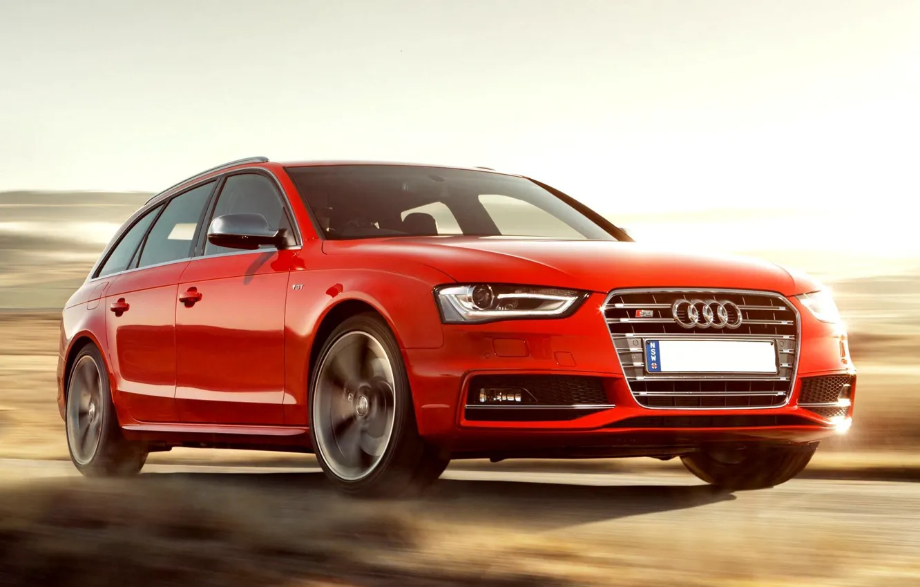Photo wallpaper Audi, Audi, Red, Machine, Speed, Red, Car, 2012, Car, New, Wallpaper, Rides, Wallapapers, Avant, Before