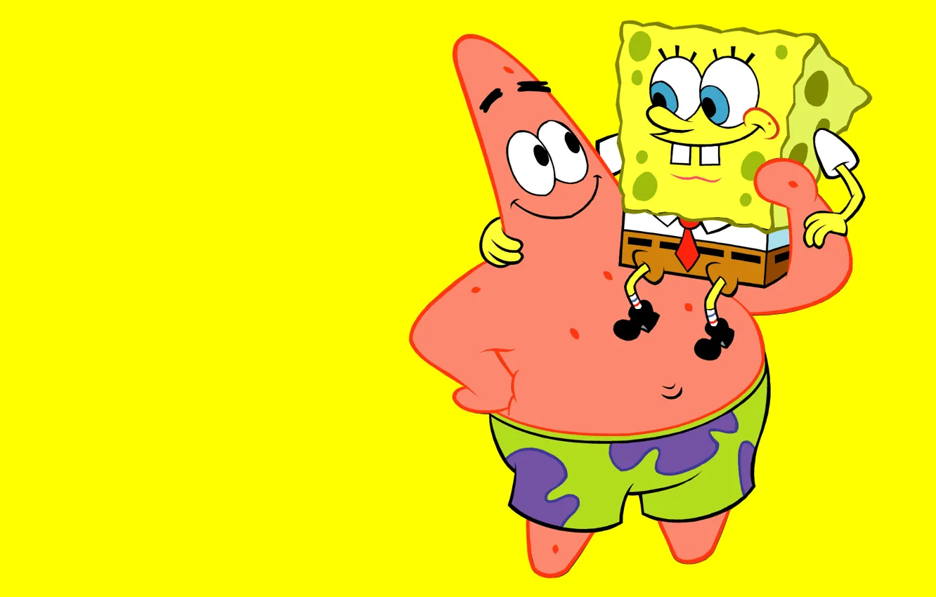 Wallpaper Spongebob, Patrick, Sponge