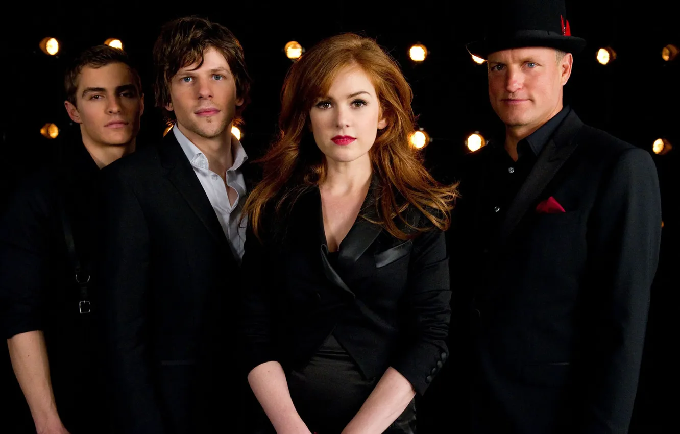 Photo wallpaper team, Isla Fisher, Now you see me, The illusion of deception, Jesse Eisenberg, Dave Franco, …