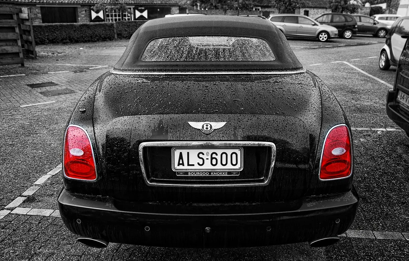 Photo wallpaper black, Bentley, price, pristizh
