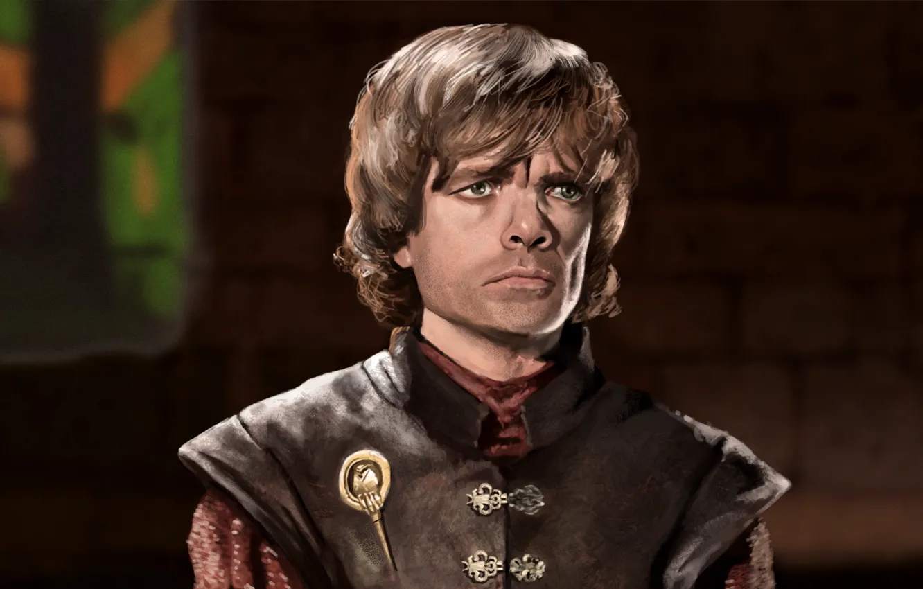 Photo wallpaper Game of Thrones, Tyrion Lannister, Peter Dinklage, Ice and Fire