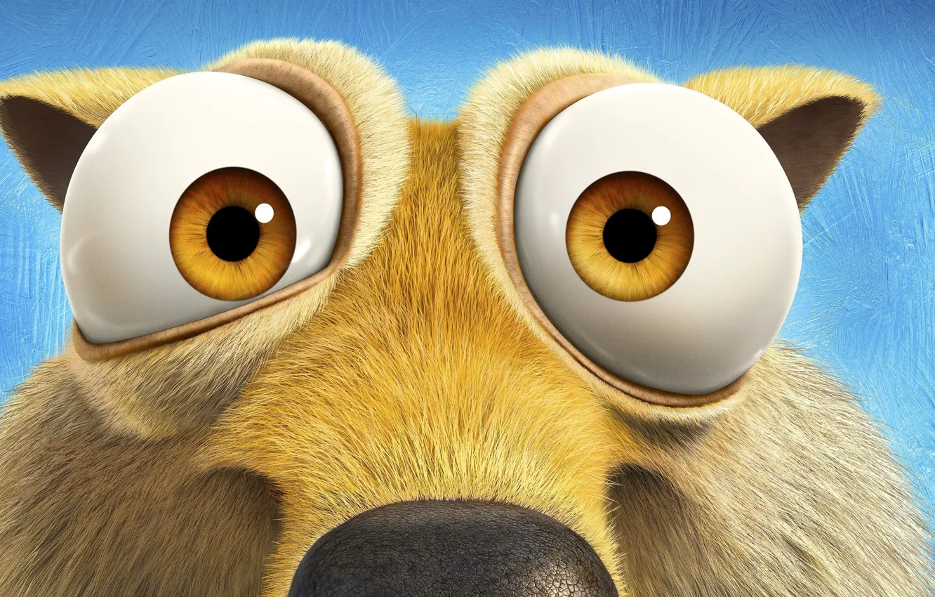 Wallpaper cinema, Ice Age, ice, eyes, cartoon, movie, face, animal, hair,  funny, film, squirrel, head, 20th Century Fox, sugoi, scrat images for  desktop, section фильмы - download