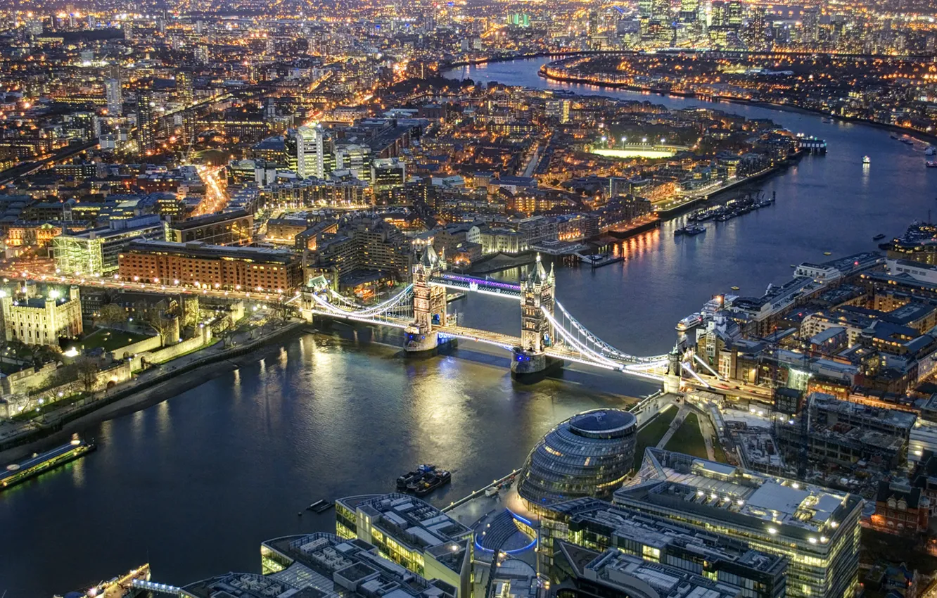 Wallpaper Tower Bridge, London, England, Thames images for desktop, section  город - download