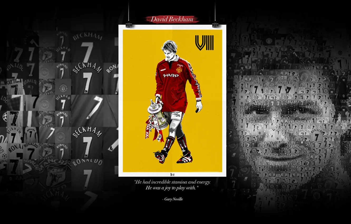 Wallpaper wallpaper, sport, David Beckham, football, Manchester United,  player images for desktop, section спорт - download