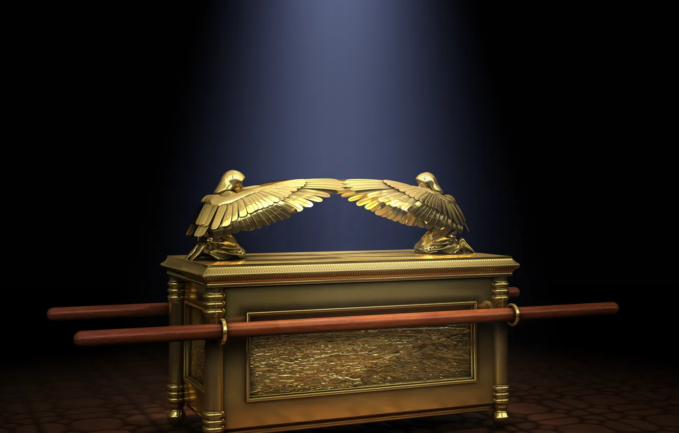 Photo wallpaper Ark of the covenant, A means of communication, The ark of the Covenant