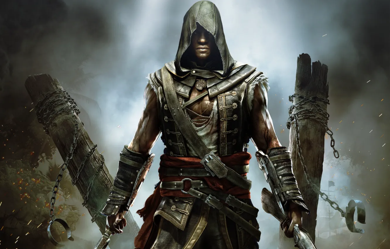 Wallpaper pirate, assassin, Assassin's Creed IV: Black Flag, Cry Freedom,  Adewale, Adewale images for desktop, section игры - download